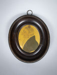 Georgian Naive Pencil & Paint Miniature Portrait Of A Gentleman, c.1790 - Harrington Antiques
