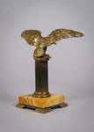 Gilt Bronze & Marble Eagle Pocket Watch Holder by Deposé, c.1890. - Harrington Antiques