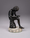 Grand Tour Bronze Of Spinario - Harrington Antiques