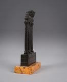 Grand Tour Bronze Of Temple Of Castor And Pollux - Harrington Antiques