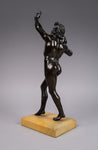 Grand Tour Bronze Of The Dancing Faun. - Harrington Antiques