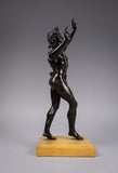 Grand Tour Bronze Of The Dancing Faun. - Harrington Antiques