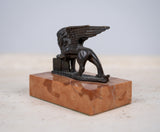 Grand Tour Bronze Of Winged Lion Of St Mark. - Harrington Antiques