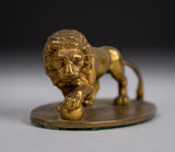 Grand Tour Gilt Bronze Of The Medici Lion - Harrington Antiques