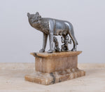 Grand Tour Silvered Model Of The Capitoline Wolf - Harrington Antiques