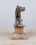 Grand Tour Silvered Model Of The Capitoline Wolf - Harrington Antiques