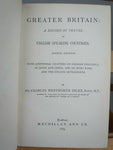 Greater Britain: Record of Travel In English-Speaking Countries by Sir Charles Dilke (1885) - Harrington Antiques