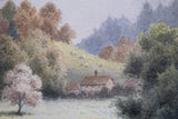 Herbert George (b.1863) - Cottage In A Landscape. Signed. Watercolour. - Harrington Antiques