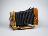 Junior Sanderson 1/2 Plate Field Camera With Plates & Tripod, c.1904 - Harrington Antiques