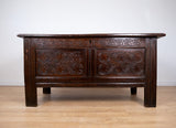 Large 17th Century Oak Coffer - Harrington Antiques