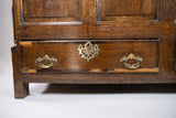 Large 18th Century Georgian Oak Mule Chest - Harrington Antiques