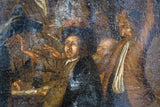 Large 18th Century Oil In Manner of Pieter Jansz Quast (1605-1647) - Tavern Fight Over A Card Game - Harrington Antiques