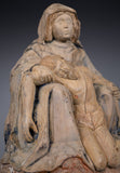 Large 19th Century Bohemian Carved Lime Figure Of The Pieta - Harrington Antiques