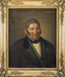 Large 19th Century Portrait Of A Gentleman. European School. Oil On Canvas. - Harrington Antiques