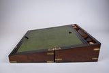 Large Georgian Rosewood Campaign Writing Slope. - Harrington Antiques