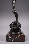 Large Grand Tour Bronze Of Mercury After Giambologna - Foundry Of Georgio Sommer. - Harrington Antiques