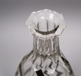 Large Karl Palda Art Deco Czech Crystal Decanter, c.1930s - Harrington Antiques