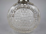 Large Sterling Silver & Cut Glass Scent Bottle by Cornelius Desormeaux, London, 1900. - Harrington Antiques