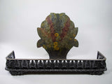 Large Victorian Cast Iron Fire Kerb With Pierced Foliate Design. - Harrington Antiques