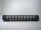Large Victorian Cast Iron Fire Kerb With Pierced Foliate Design. - Harrington Antiques