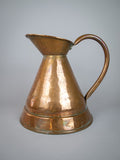 Large Victorian Hammered Copper Harvest Jug - Harrington Antiques