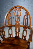 Late 19th Century Gothic Revival Yew & Elm Windsor Chair - Harrington Antiques