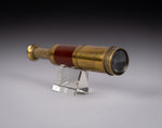 Late 19th Century Three-Draw Mahogany & Brass Telescope - Harrington Antiques