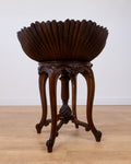 Late 19th Century Venetian Walnut Grotto Stool - Harrington Antiques