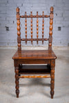 Late Georgian Oak Metamorphic Chair / Library Steps - Harrington Antiques