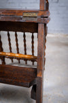 Late Georgian Oak Metamorphic Chair / Library Steps - Harrington Antiques