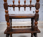 Late Georgian Oak Metamorphic Chair / Library Steps - Harrington Antiques