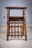 Late Georgian Oak Metamorphic Chair / Library Steps - Harrington Antiques