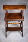 Late Georgian Oak Metamorphic Chair / Library Steps - Harrington Antiques