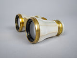 Lemaire F1 Gold Plated & Mother Of Pearl Opera Glasses With Original Case. - Harrington Antiques