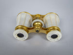 Lemaire F1 Gold Plated & Mother Of Pearl Opera Glasses With Original Case. - Harrington Antiques