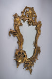 Mid-19th Century Gilt Bronze French Rococo Style Mirror. - Harrington Antiques