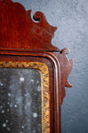 Miniature Georgian Mahogany Fretwork Mirror - Harrington Antiques