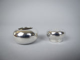 Miniature Silver 'Cottage Loaf' Salt Shaker by Cornelius Desormeaux Saunders, 1903. - Harrington Antiques