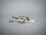 Novelty Silver Plated Dog Paper Clip, c.1920. (Greyhound / Whippet) - Harrington Antiques