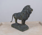 Painted Plaster Lion After Edward Kemeys (American 1843-1907) - Harrington Antiques