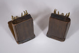 Pair of 19th Century Bronze Stag Bookends - Harrington Antiques