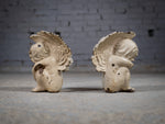 Pair Of 19th Century Victorian Cast Iron Cherubs - Harrington Antiques