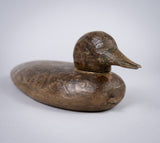 Pair of 19th Century Wooden Painted Decoy Ducks - Harrington Antiques