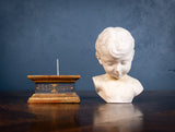 Plaster Bust Of Infant On Giltwood Plinth - Harrington Antiques