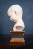 Plaster Bust Of Infant On Giltwood Plinth - Harrington Antiques