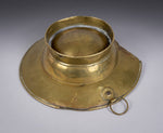 Rare 18th Century Brass Barber's / Bleeding Bowl - Harrington Antiques