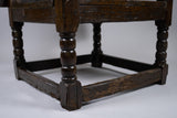 Rare Jacobean Oak Metamorphic Monk's Chair / Table, c.1620 - Harrington Antiques