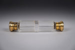 Rare Silver Gilt Double Ended Scent Bottle By John Harris, London, 1857. - Harrington Antiques