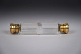 Rare Silver Gilt Double Ended Scent Bottle By John Harris, London, 1857. - Harrington Antiques