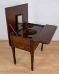 Regency Mahogany Metamorphic Campaign Desk / Dining / Dressing Table - Harrington Antiques